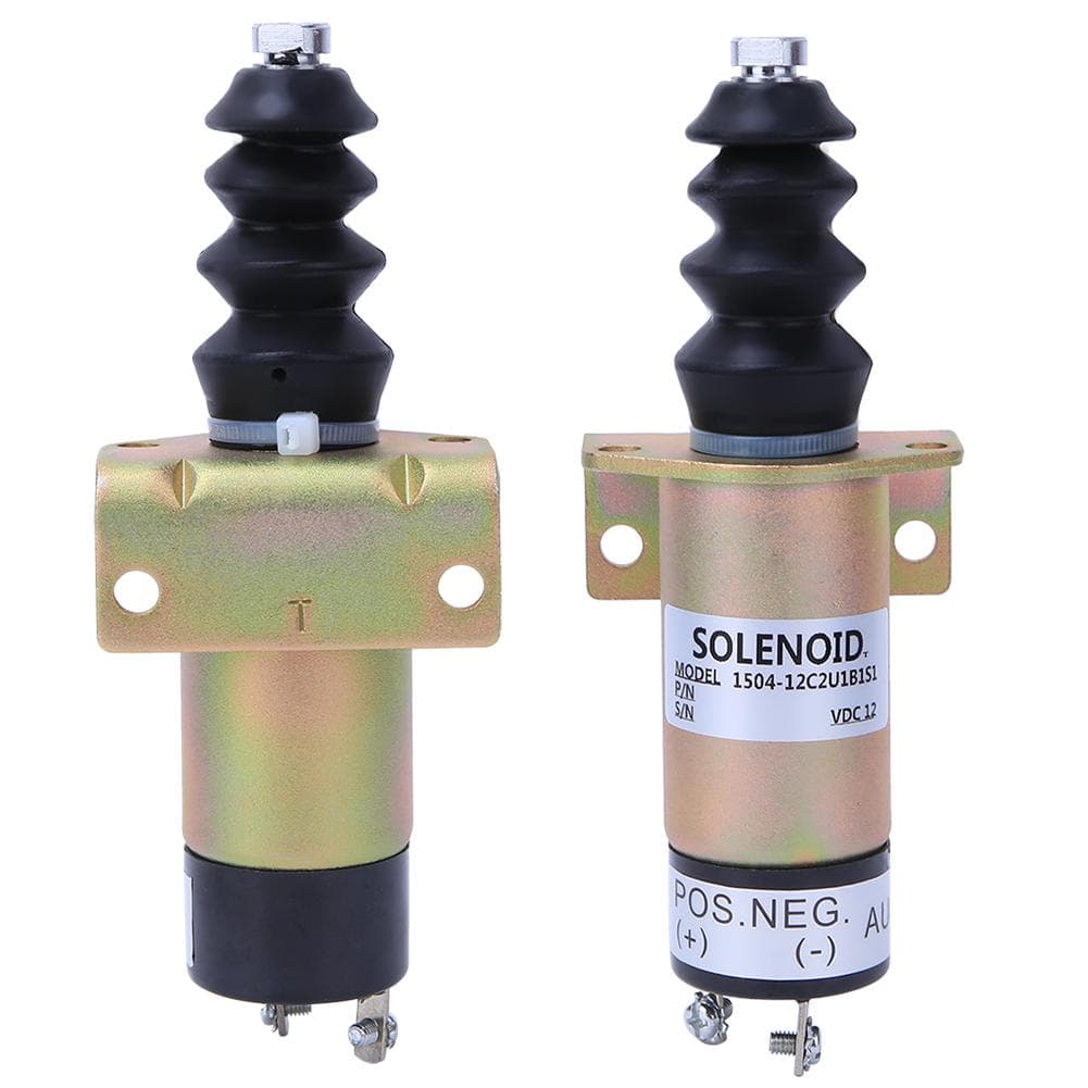 Shut off Solenoid Valve High Quality Steel Shell Engine Replacement Kit 12V 150412C2U1B1S1