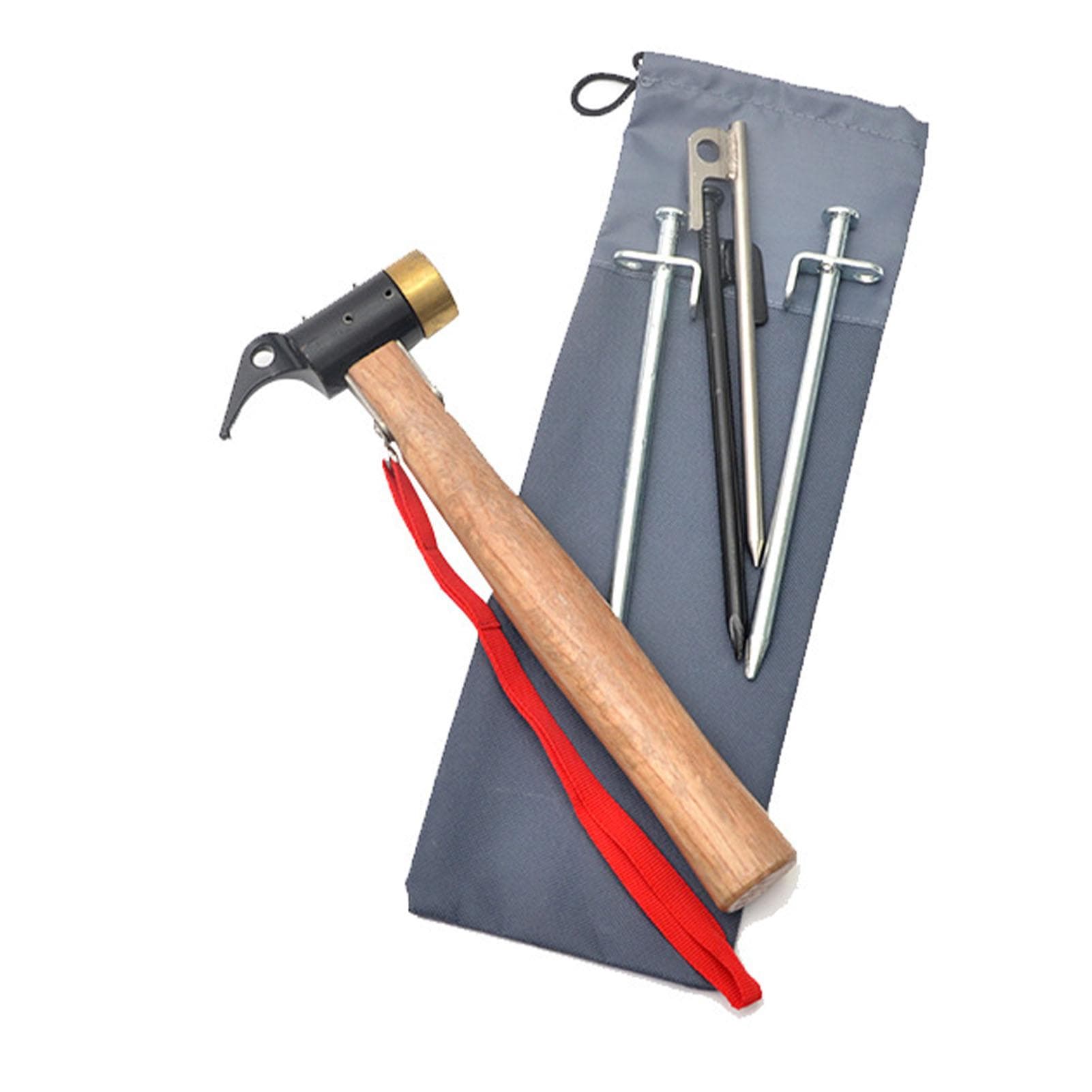 Tent Stakes Storage Bag Waterproof Thicken Oxford Cloth Tent Pegs Bag Portable Camping Tent Nail