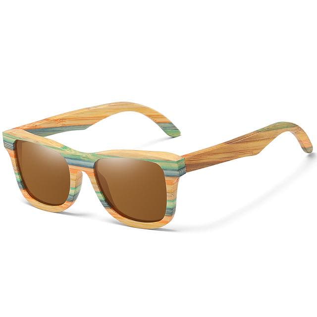 Fashion Skateboard Wood Bamboo Sunglasses Polarized For Women Mens New Brand Designer Wooden Sun Glasses Uv400 Luxury
