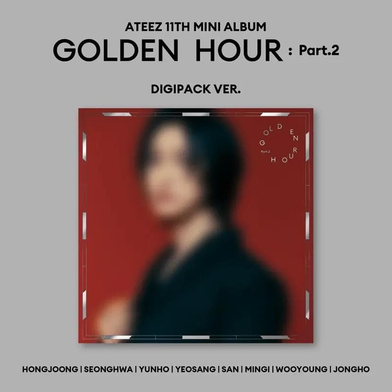 ATEEZ - [GOLDEN HOUR : PART.2] 11th EP Album DIGIPACK Seonghwa