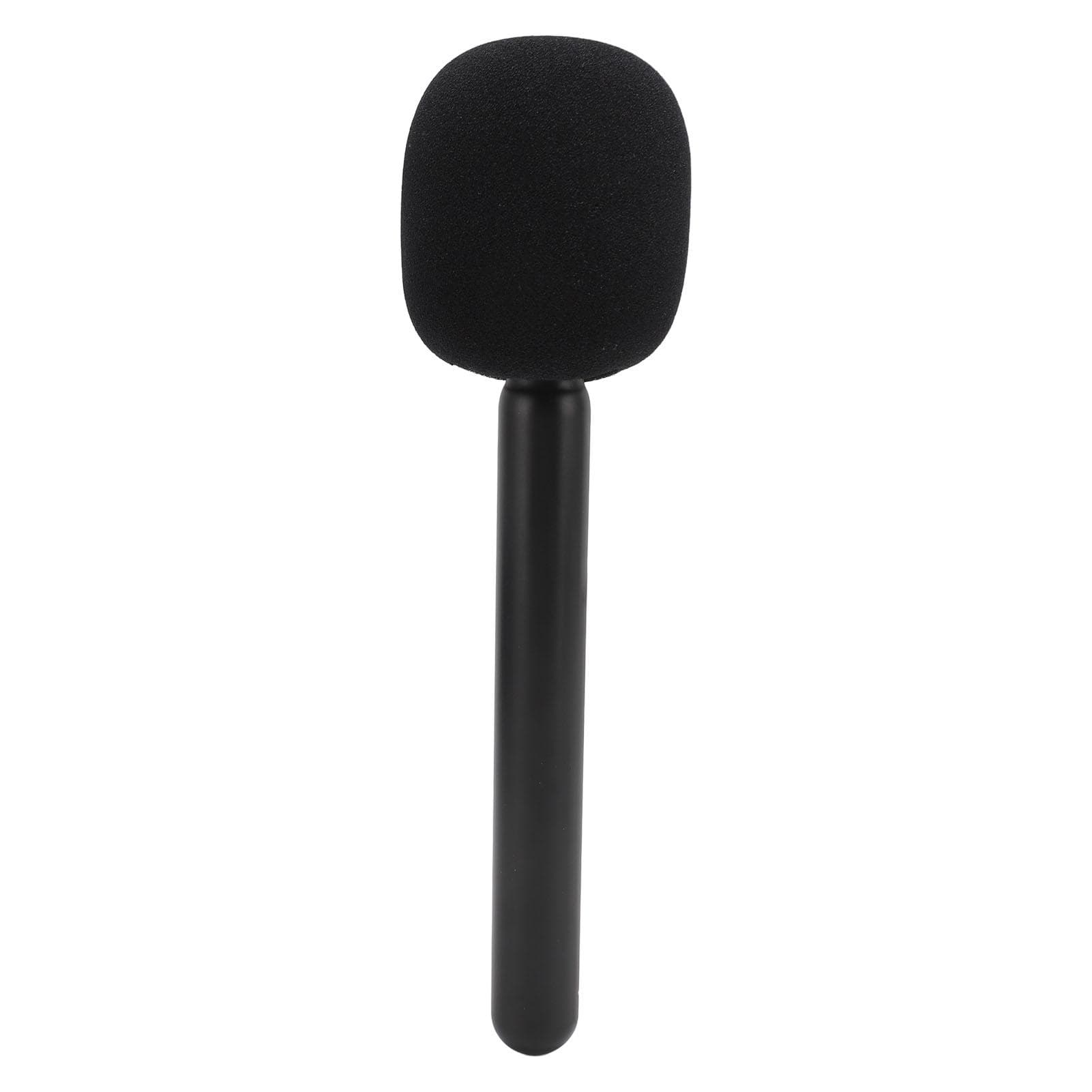 Wireless Mic Handheld Adapter with Windshield Foam Lightweight Interview Microphone Handle for Rode
