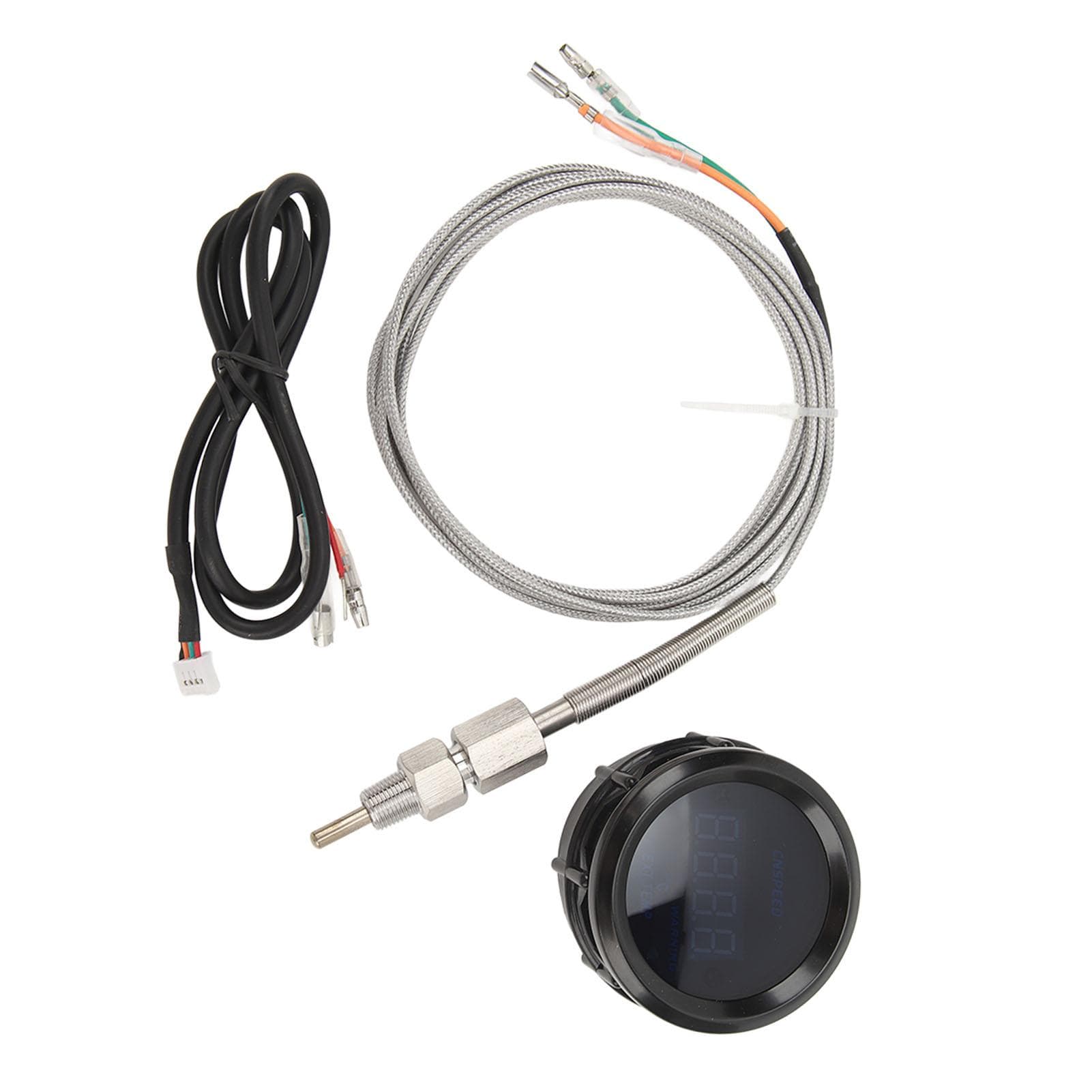 Exhaust Gas Temp Gauge 52mm High Accuracy Universal Fit 12V 200 to 1300 celsius Digital EGT Meter