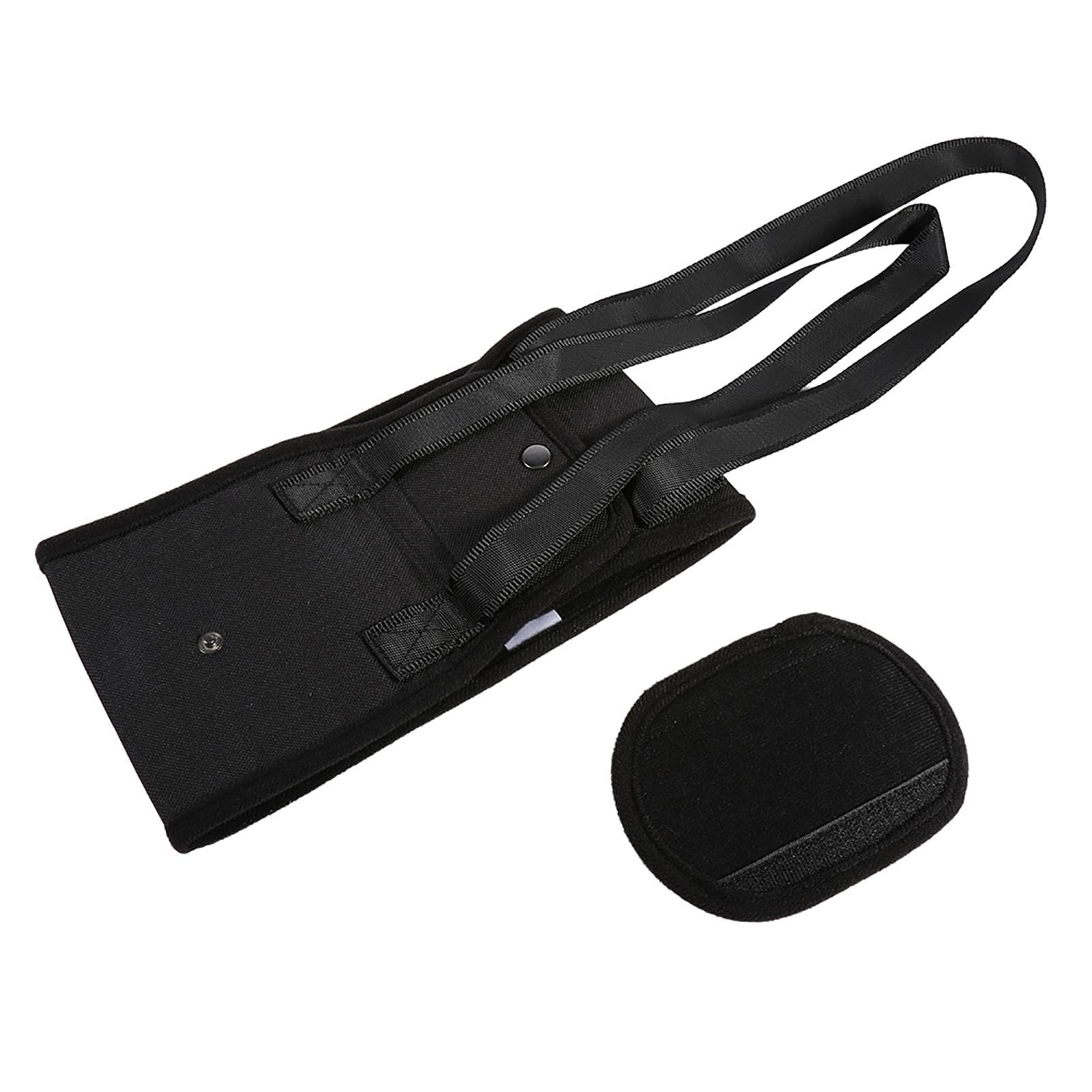 Black Dog Lift And Assist Support Rehabilitation Harness With Handle For Canines Aid (M) M