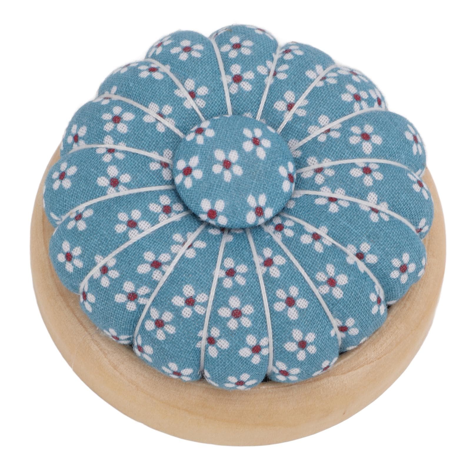 Pin Cushion Pumpkin Shape Cute Cartoon Exquisite Needle Holder with Elastic Wristband for Sewing