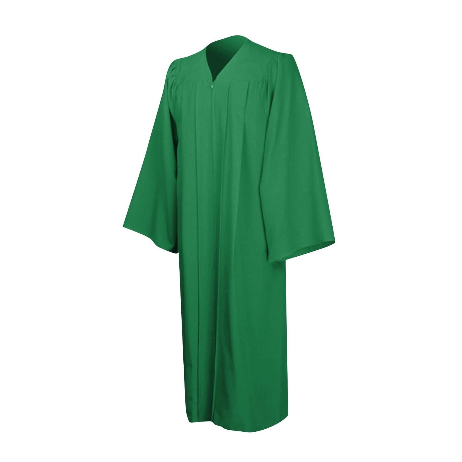 Unisex Choir Robes For Church Baptism Officiant Confirmation Costume,Graduation Gown Pastor &judges Robe XL green