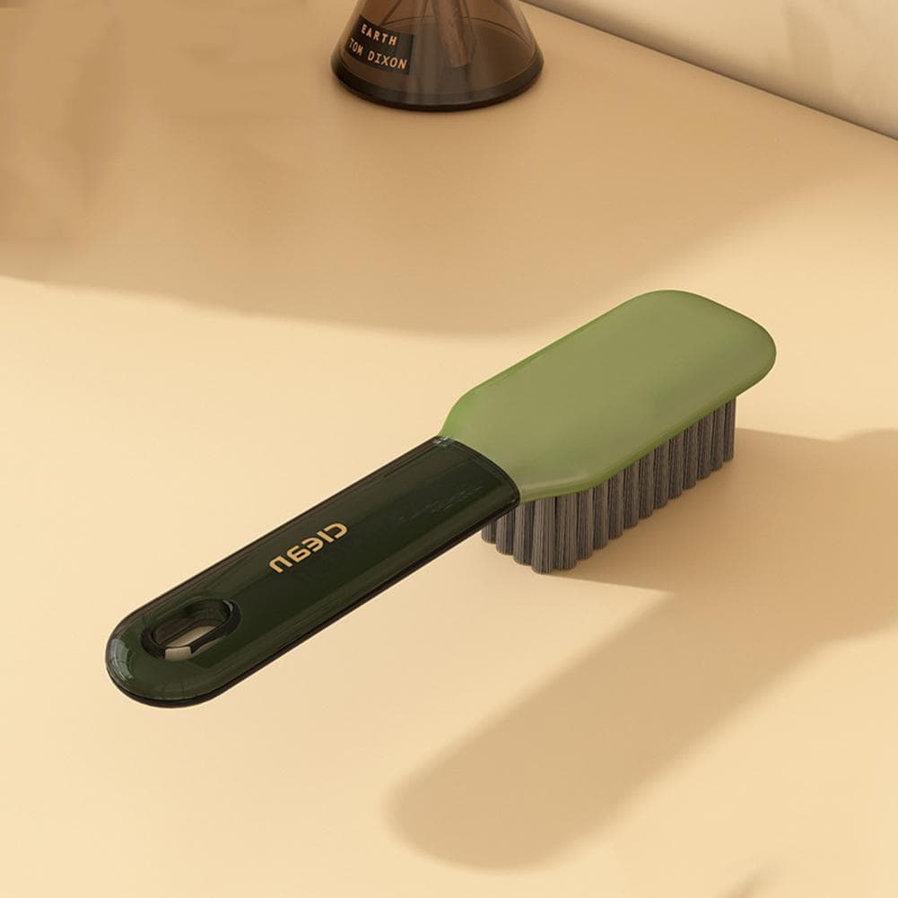 Shoe Brushes Multi-Purpose Reusable Stain Removal Brush Household Cleaning Tool For Shoes green