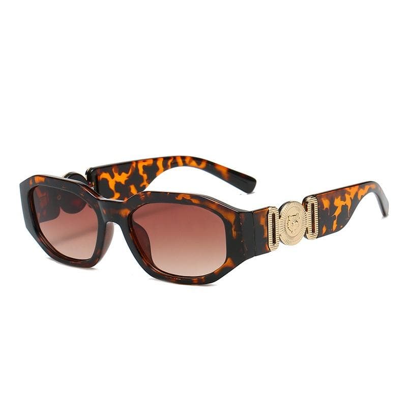 Small Rectangle Sunglasses Men Women Vintage Retro UV400 Square Sun Glasses Travel Shades Gafas De Sol as picture