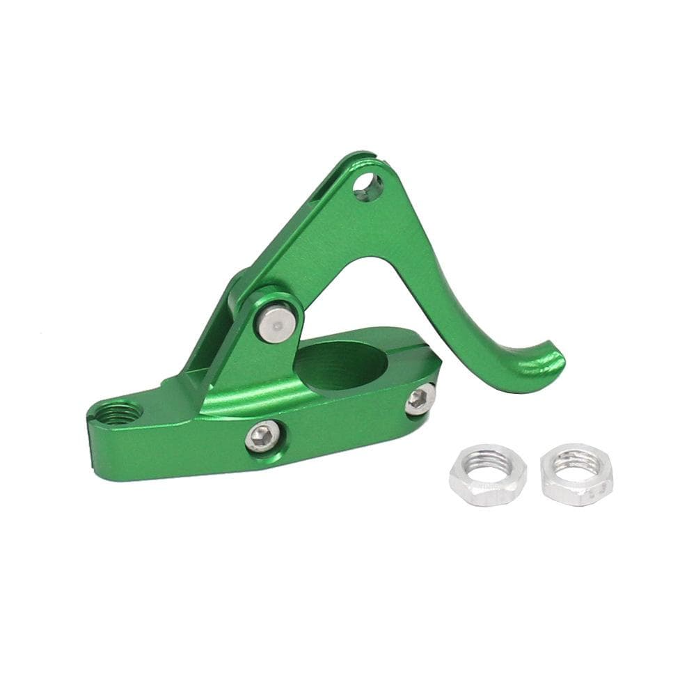 Finger Throttle CNC Throttle Lever Aluminum Alloy for Jet-Ski MotorBoat All 1 Inch and 78 Inch green
