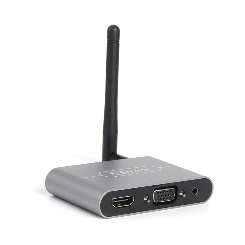 X6W Plus 4K Wireless Display Receiver 2.4GHz&5GHz Dual-frequency Wireless Dongle with External grey