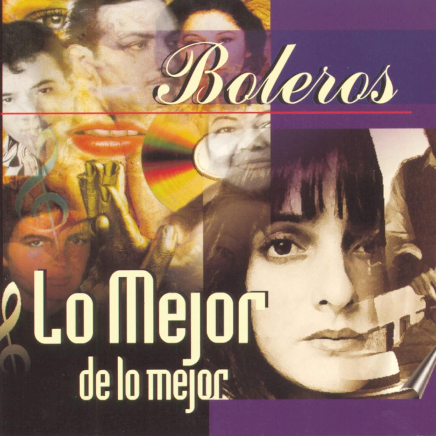 CD VARIOUS - Boleros: Lo Mejor De Lo Mejor 74321621652 US Latin Used