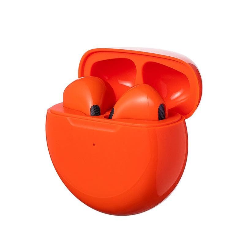 VAORLO Original TWS Smart Touch Control Wireless Headphone Bluetooth 5.0 Earphones Sport Earbuds Music Headset For All Smartphones orange