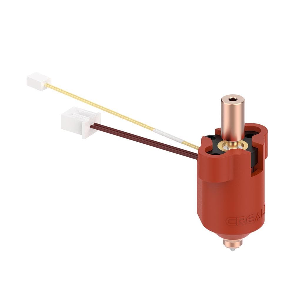 Creality K1 Max Ceramic Heating Block Kit with 60W Ceramic Heating Power Great Thermal Conductivity red