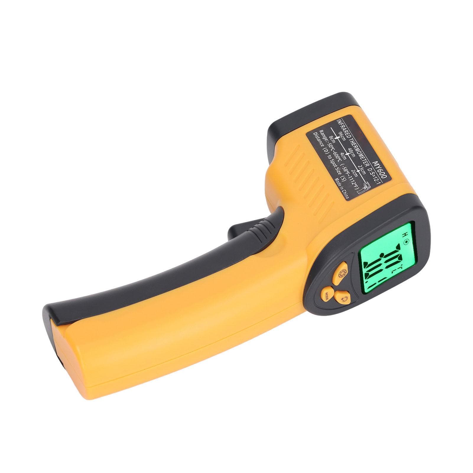 Industrial Infrared Thermometer LCD Digital Handheld Temperature Gun ?50 to 600 celsius MY600