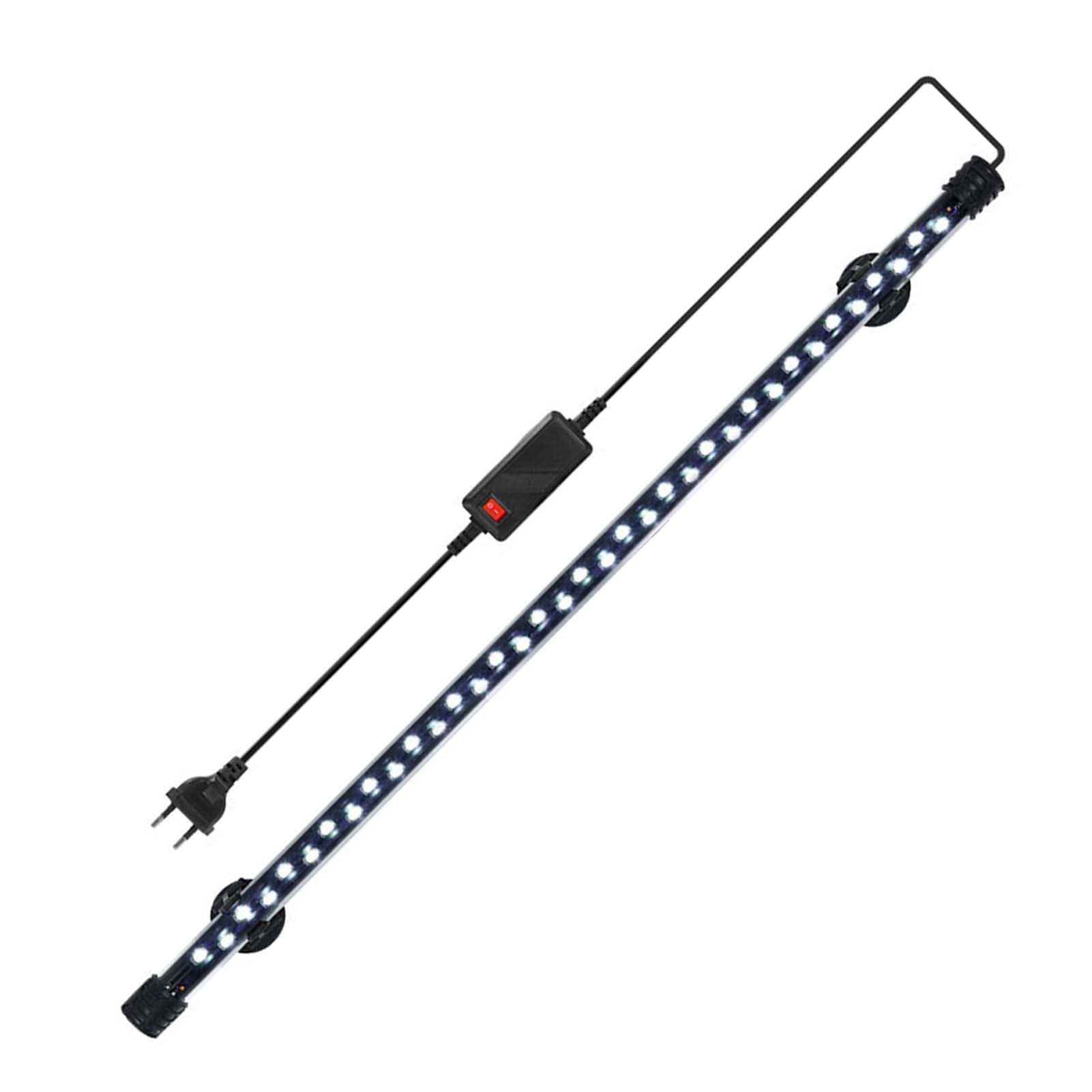 Fish Tank Light LED Aquarium Light Submersible Lights Underwater Light 58cm EU white