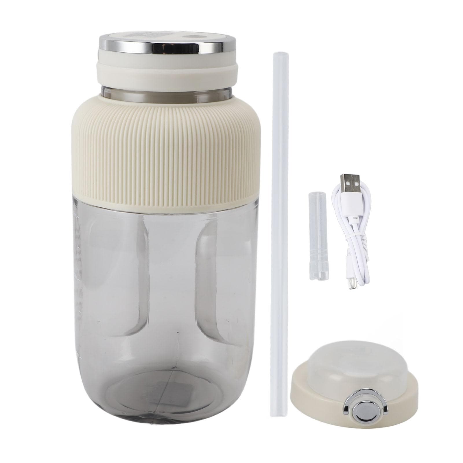 Electronic Juicer Cup Wireless Large Capacity Multi Functional Portable Juicer Blender White L(for 6.5-9kg) white