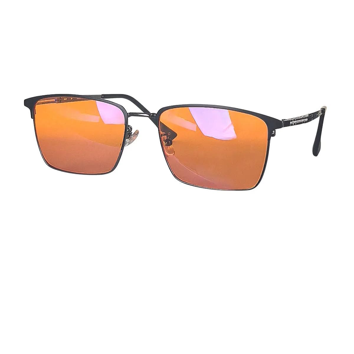 Yellow Lens Driving Glasses Red Lens for Sleep Better Blue Light Blocking Orange Lens Computer Glasses