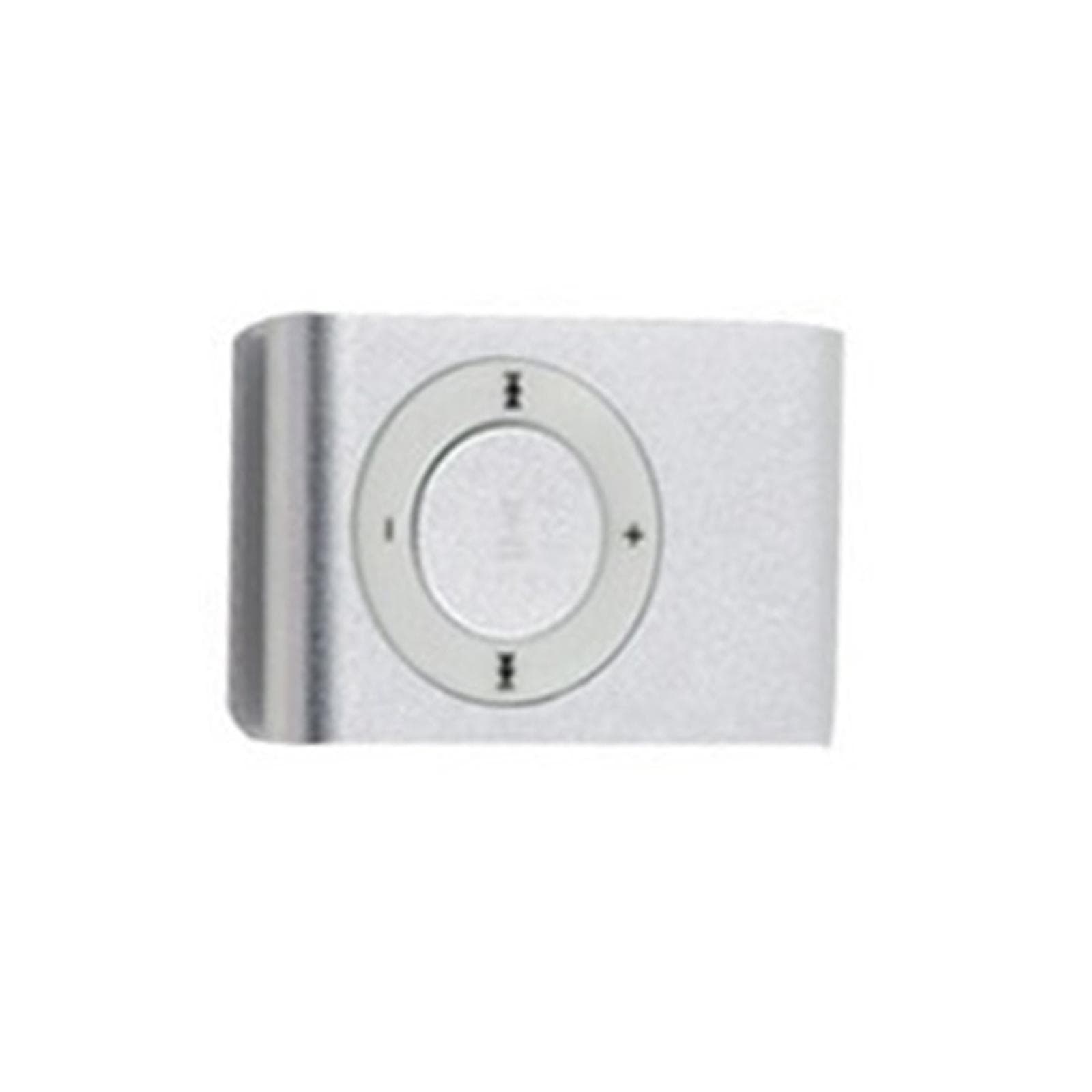 Mini Portable USB MP3 Player Mini Clip MP3 Waterproof Sport Compact Metal Mp3 Music Player with TF silver