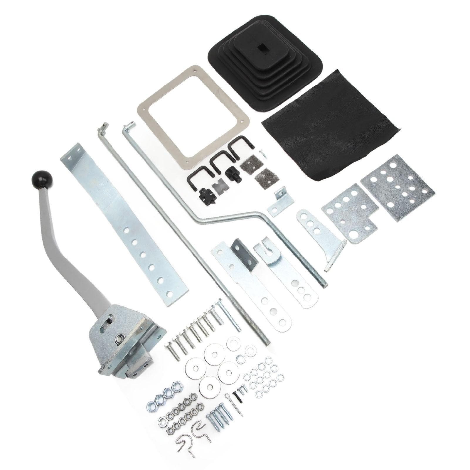 for Mr Gasket 7668 Three Four Speed Automatic Floor Shifter Kit 38?16in Ball Thread 11in Gear