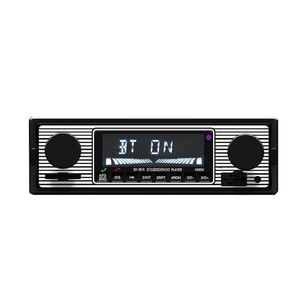 BT Vintage Radio MP3 Player Stereo USB AUX Car Stereo Audio U Disk