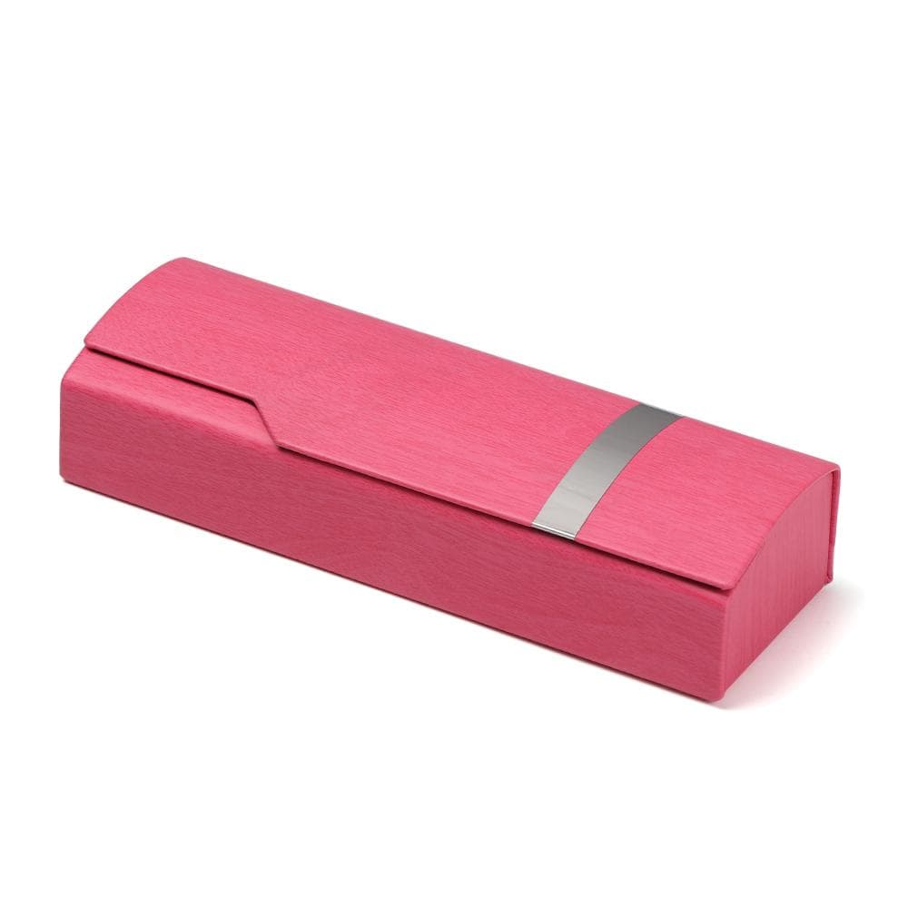 Fashion Spectacle Case Portable Imitation Wood Grain Sunglass Box For Glasses For Women Hard Square Fold Box Men Handmade red