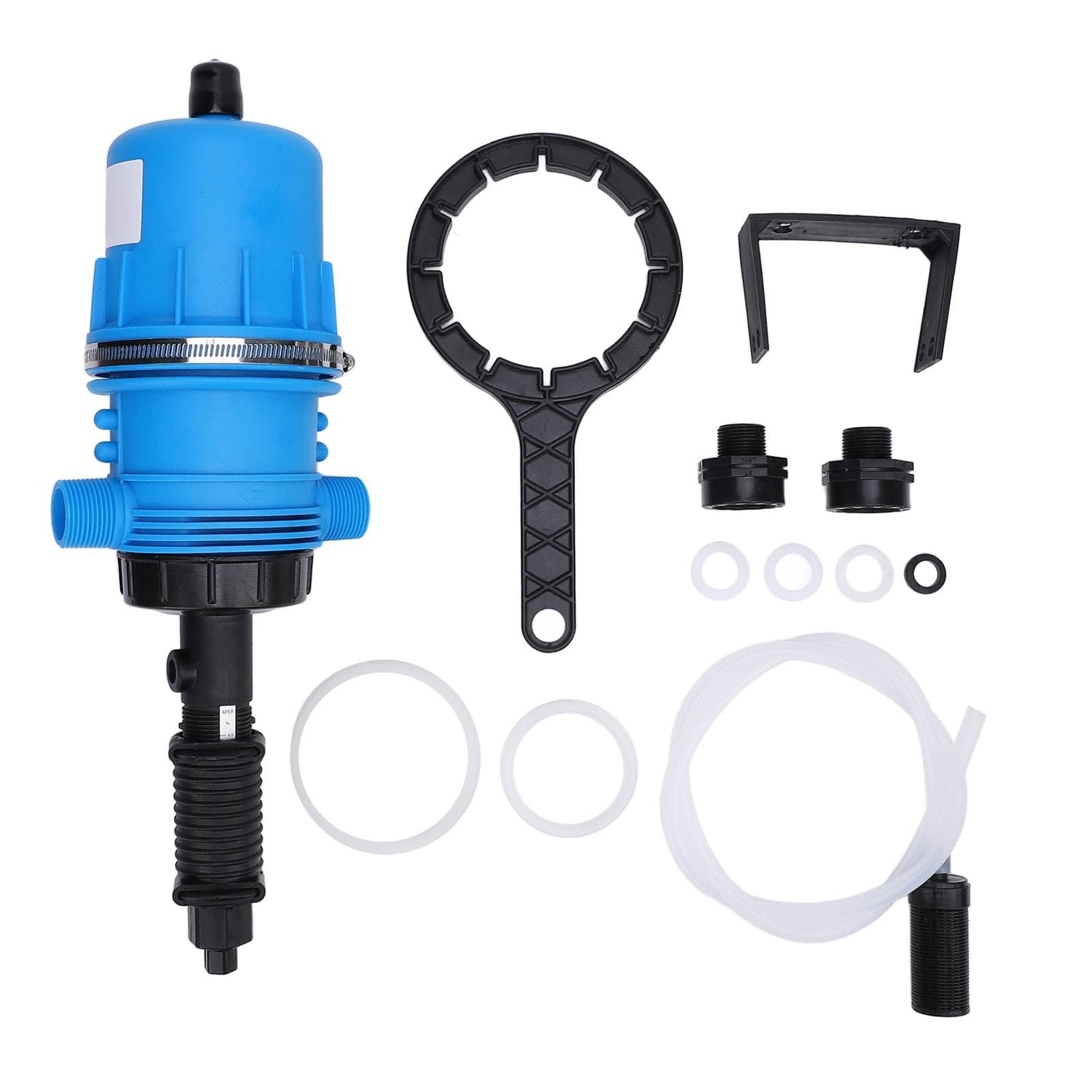 Fertilizer Injector G1 G3/4 Male Thread 0.4percent -4percent  Drip Irrigation Injector Dosing Pump