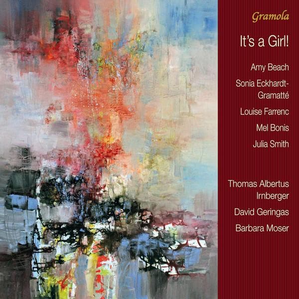 CD IRNBERGER GERINGAS MOSER, IRNBERGER - It's a Girl GRAMOLA99225 Gramola 2021 Australia Classical Used