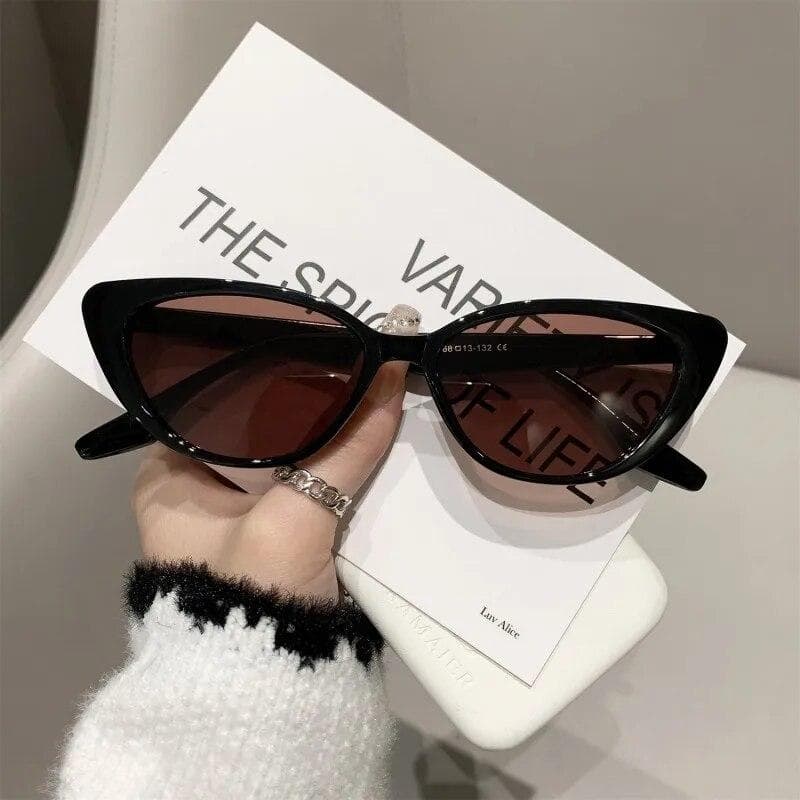 Trendy Cat Eye Sunglasses Vintage Sun Glasses Summer UV400 Shades Eyewear Outdoor Sun Protection Eyeglasses Oculos De Sol