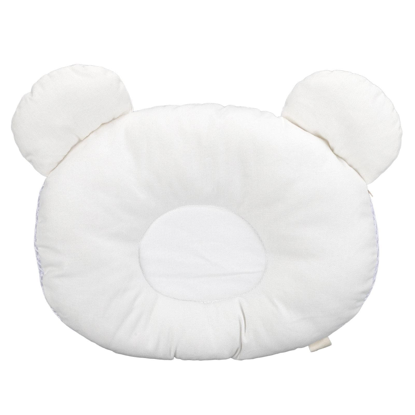 Baby Pillow Breathable Soft Prevent Flat Head Cute Newborn Head Shaping Support PillowWhite white