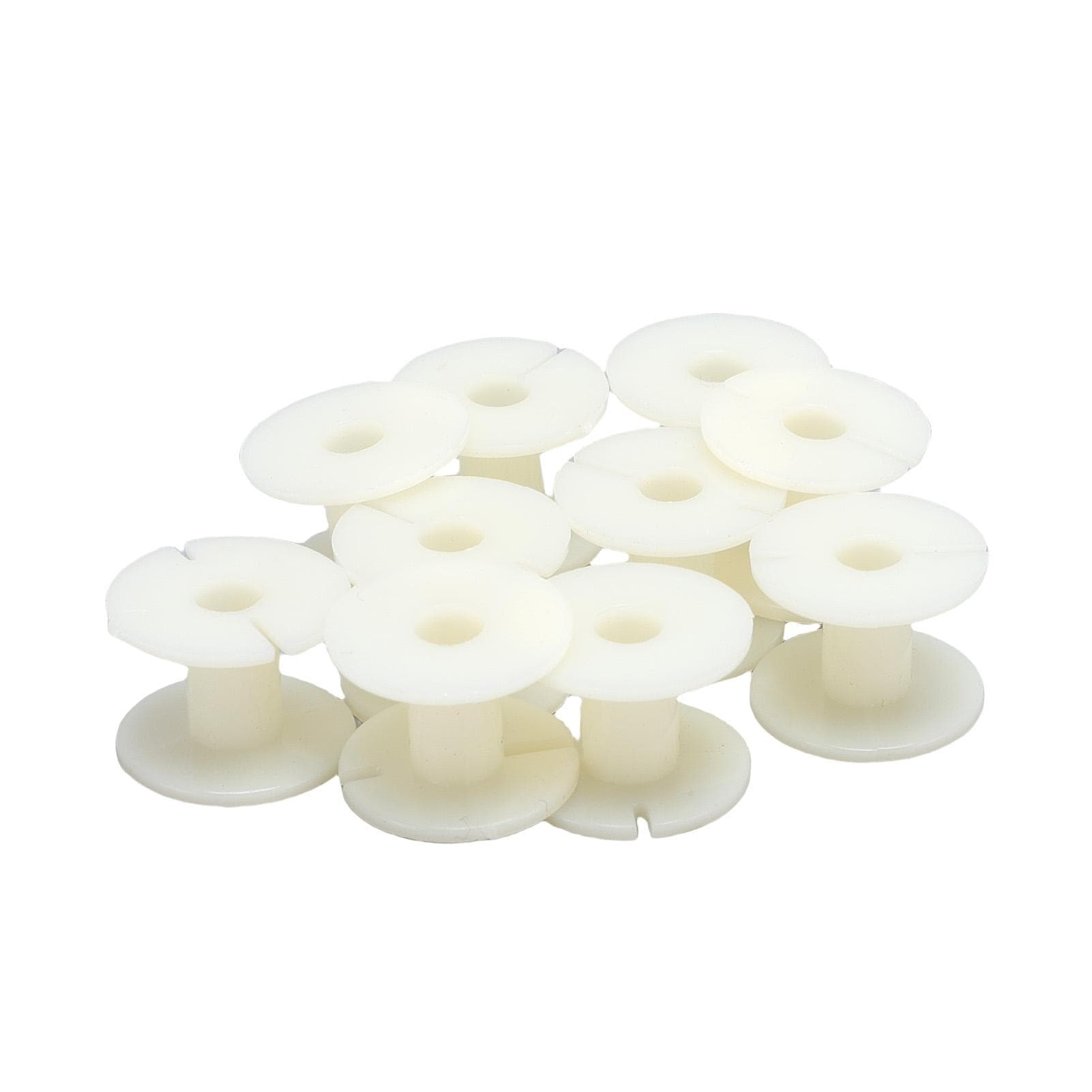 20Pcs Spools Plastic Empty for Speaker Divider Cable Wire Cord Inductor Coil Holder Accessories