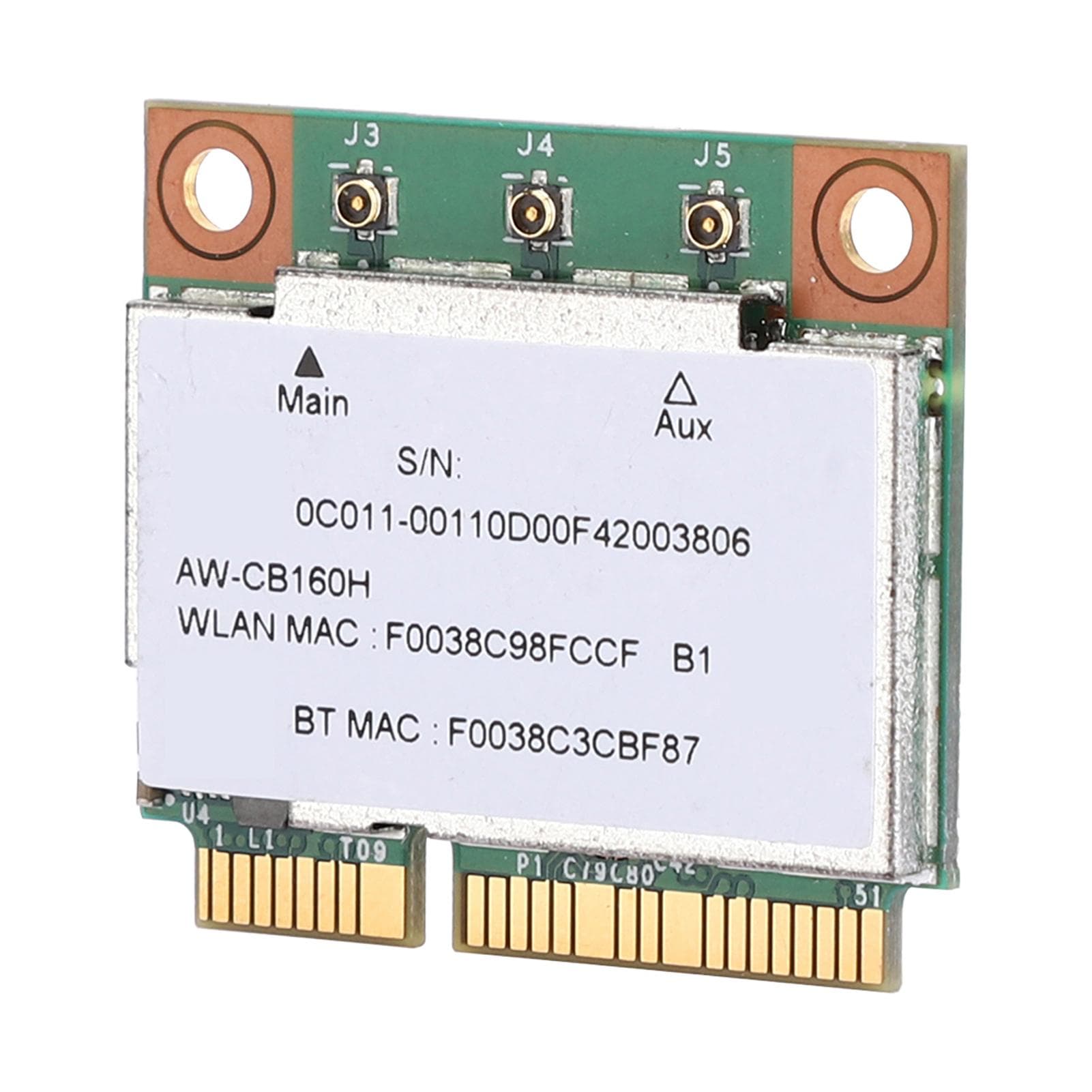 Network Card Gigabit AC1300M MINI PCI E Interface Support for Bluetooth 4.0 BCM94360HMB