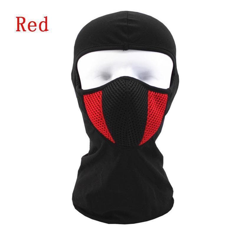 Winter Warm Breathable Balaclava Full Face Mask Motorbike Cycling Bike Mask Hood Neck Scarf Cap YSL 1PC red