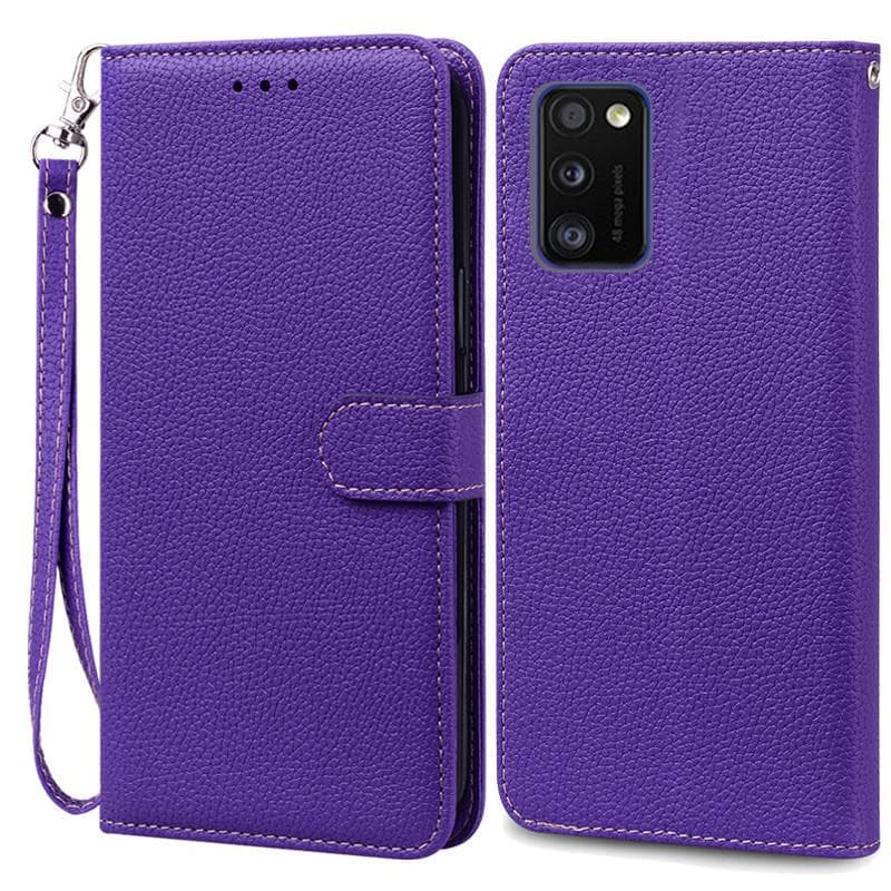 A41 Case For Samsung Galaxy A41 Case Wallet Leather Filp Case For Samsung A41 A 41 Case A415F Soft Silicone Cover Coque Fundas For Samsung A41