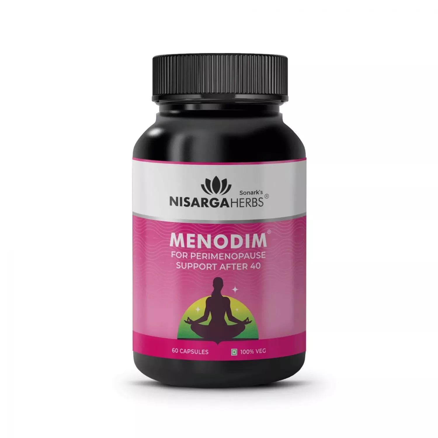 Menodym (60 cap), Menodim Peri Menopause Support Nisarga Herbs