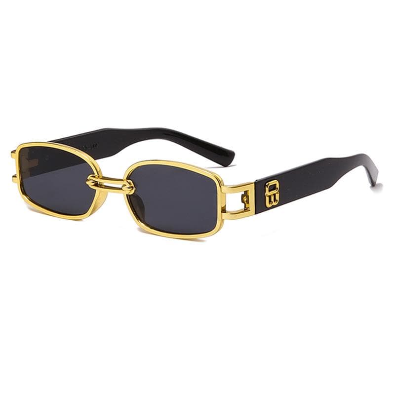 Small Frame Sunglasses Women Retro Narrow Frame Hip Hop Korean Style Fashion Net Red Sunglasses