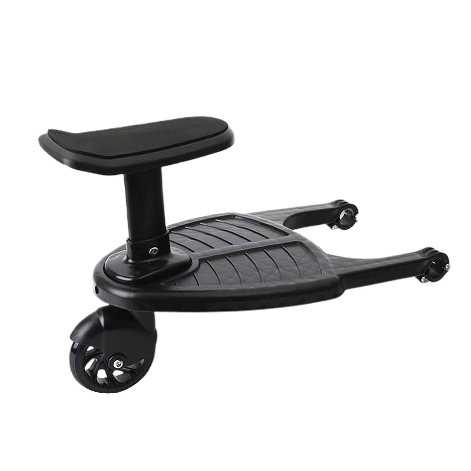 Stroller Wheeled Board Stroller Ride On Board with Saddle Seat Child Stroller Attachment Fit for