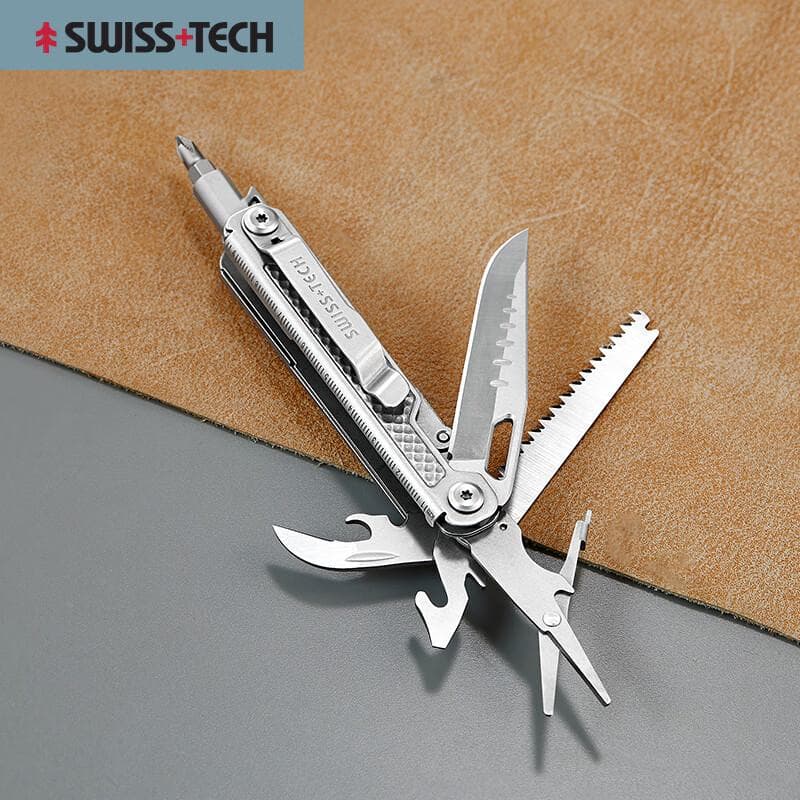 Sheffield Swiss-Tech Multi-Tool Folding Knife
