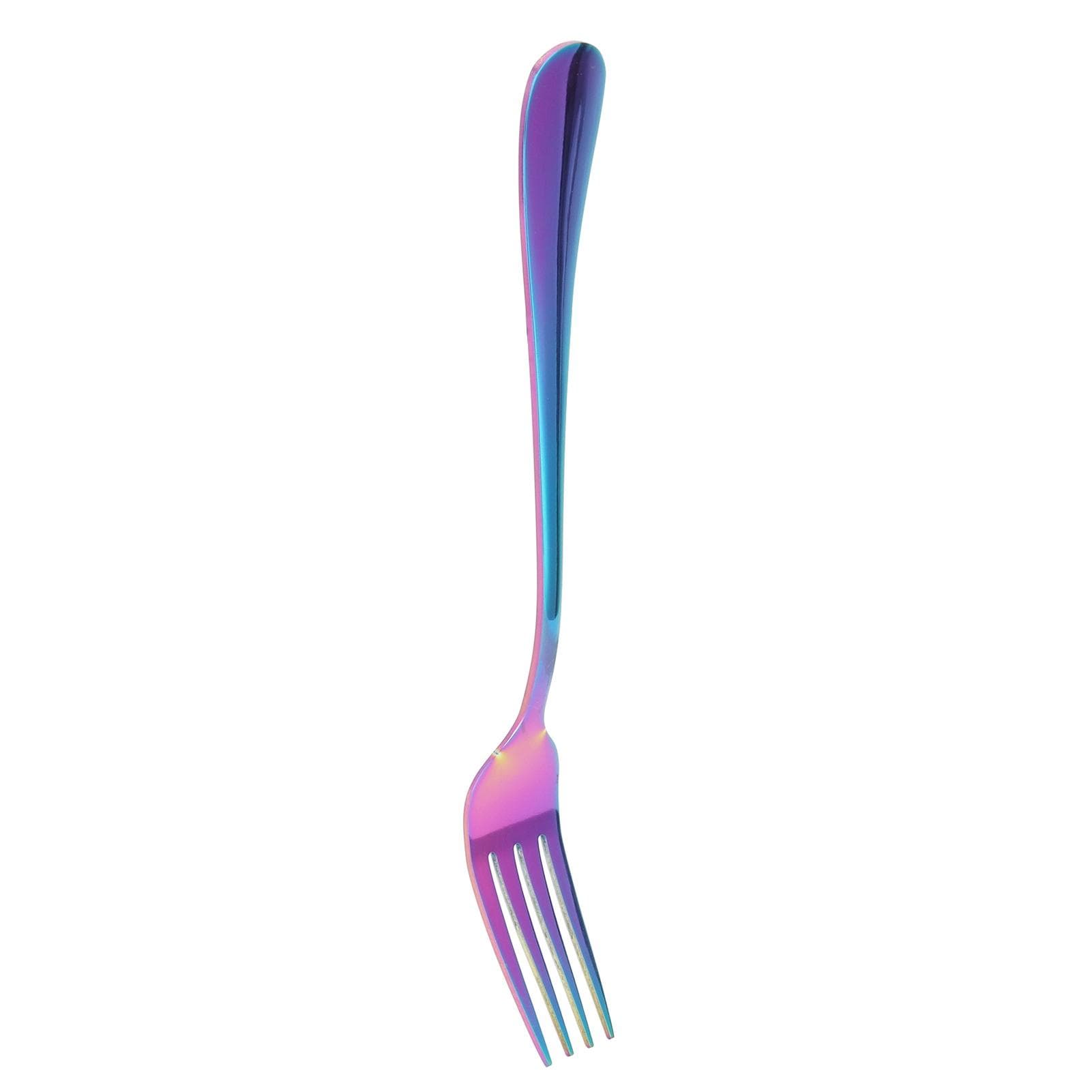 Fork Stainless Steel Western Style Tableware Flatware Suitable for Restaurant Kitchen HomeRose Gold multicolour
