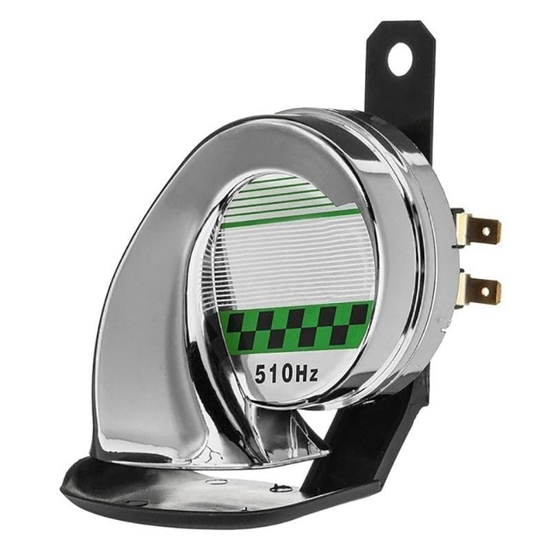 Super Loud 10-2000DB Air Snail Horn Waterproof for 12V Car Truck Lorry SUV RV Boat Loud Camper silver