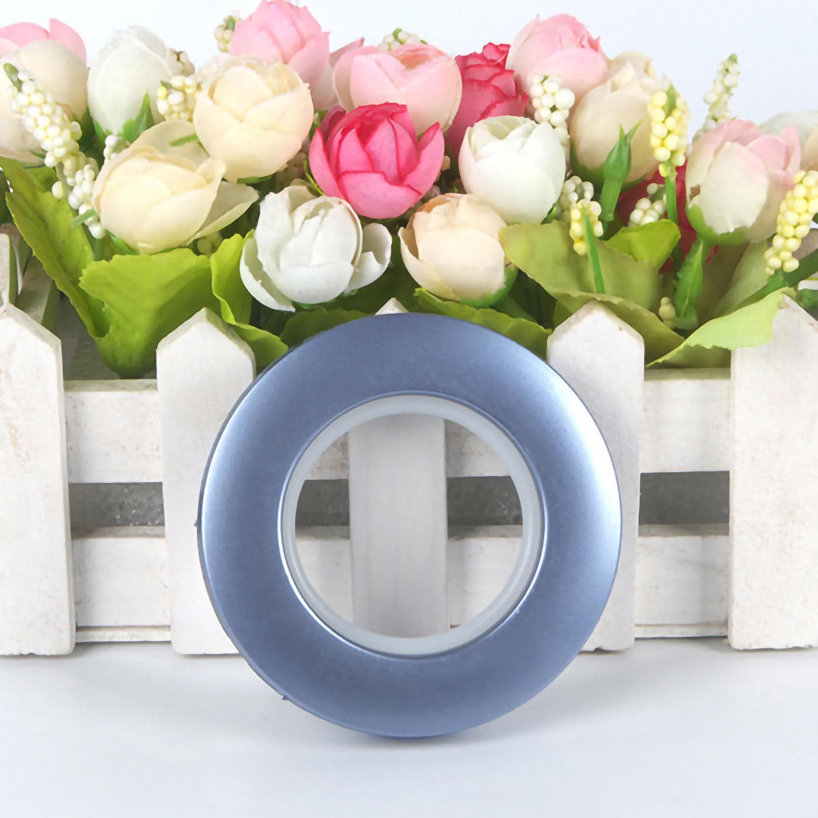 Plastic Curtain Ring Grommets Silencer Sliding Ring Dressing Door Round Shower Ring for