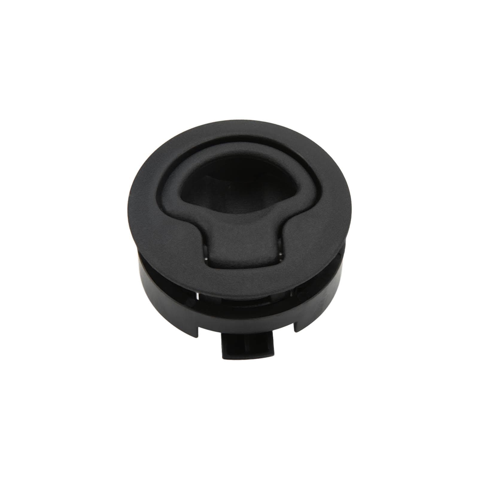 Deck Hatch Latch 2in Embedded Compartment Flush Pull Slam Latch Round for Yacht Boat Door Cabinet