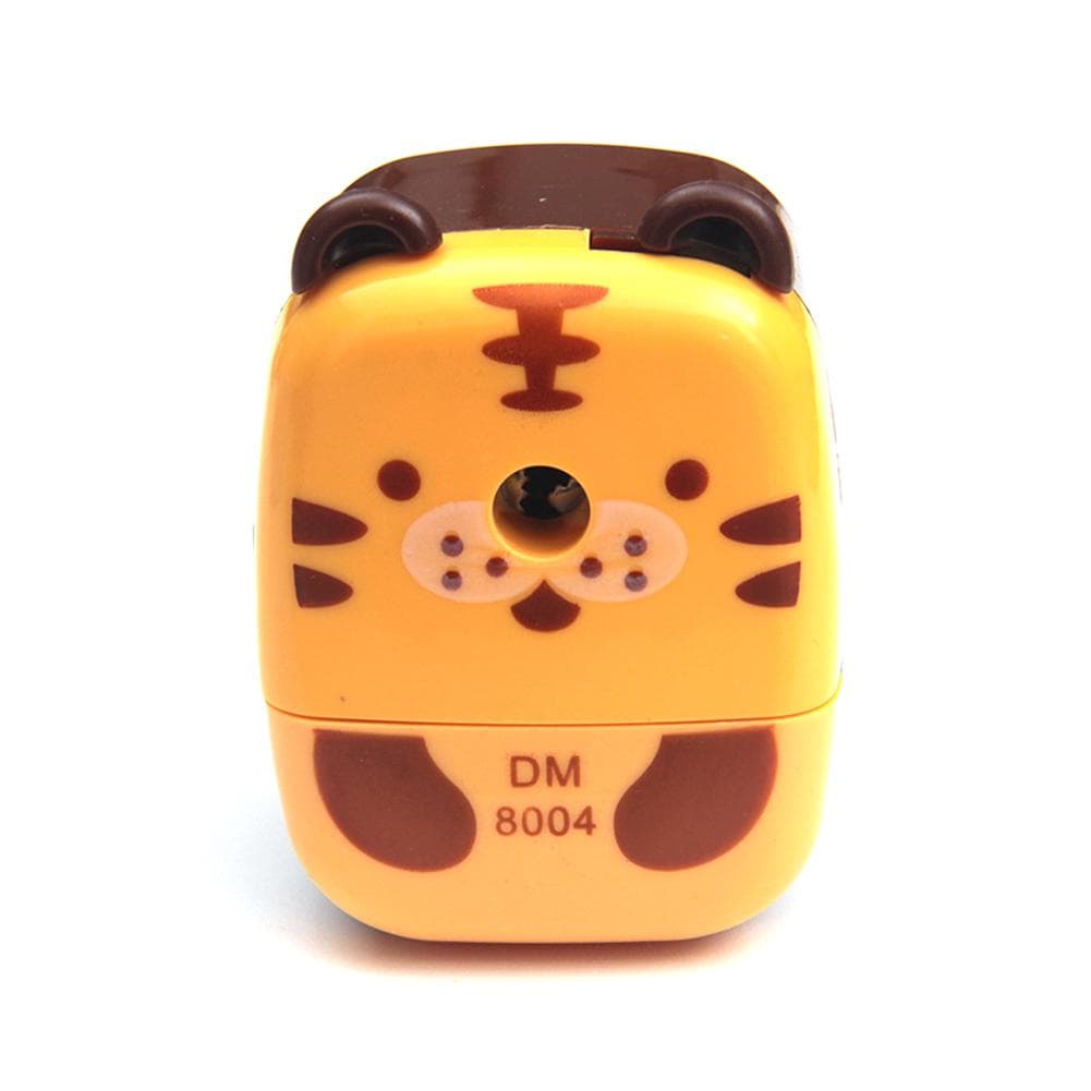 Animal Shaped Cartoon Panda Tiger Pencil Sharpener Kids School Sipplies Home Office Desktop C