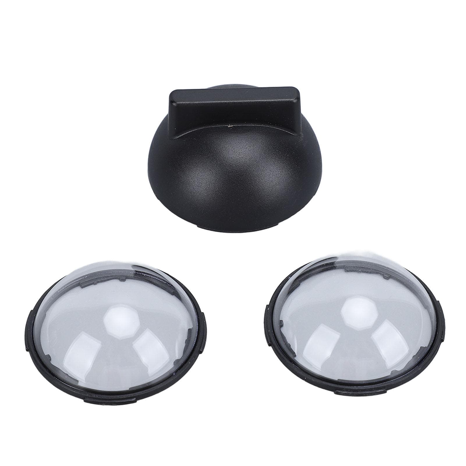 2PCS Lens Guard for X4 Action Camera Tempered Glass Protective Lens Cover Cap With Rotating Bracket