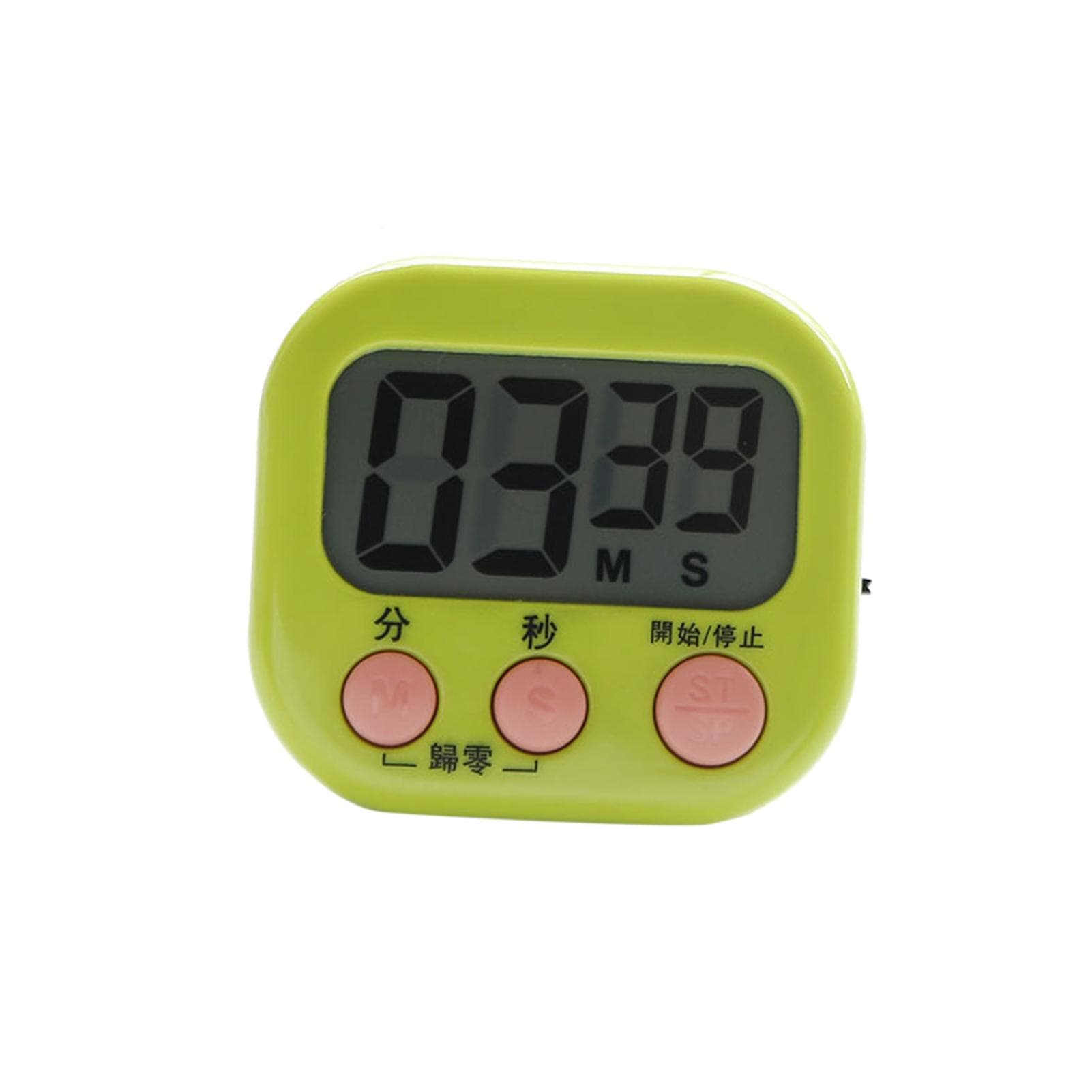 Multi Function Electronic Timer Big LED Display Learning Management Timer for Work StudyGreen