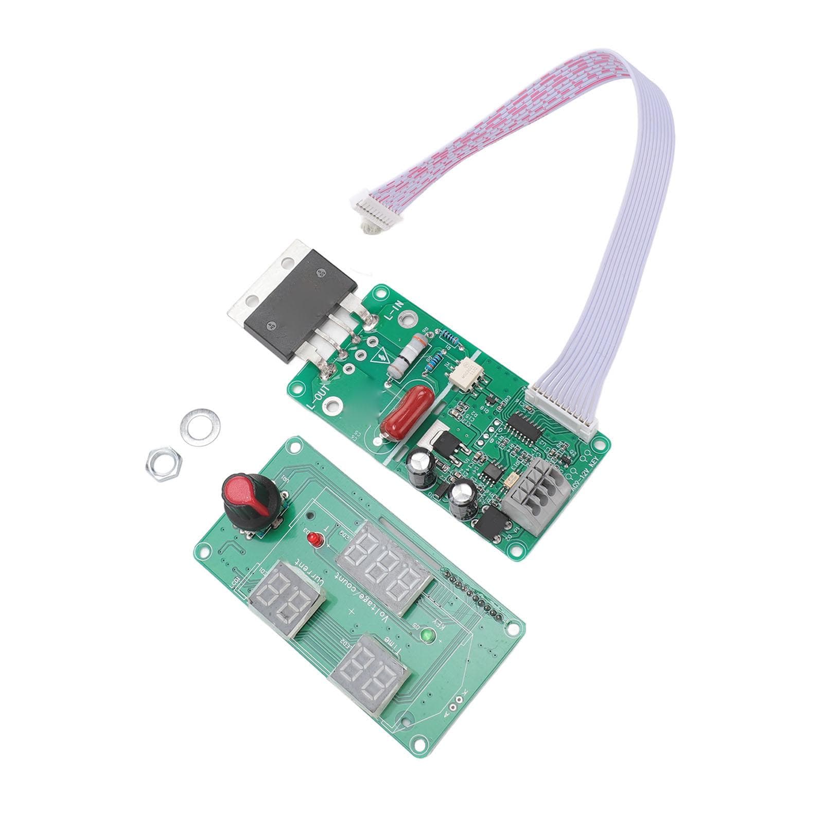 Spot Welder Battery Control Board 9 to 12V Digital Display 0 to 999 Counting Ditital Single Pulse