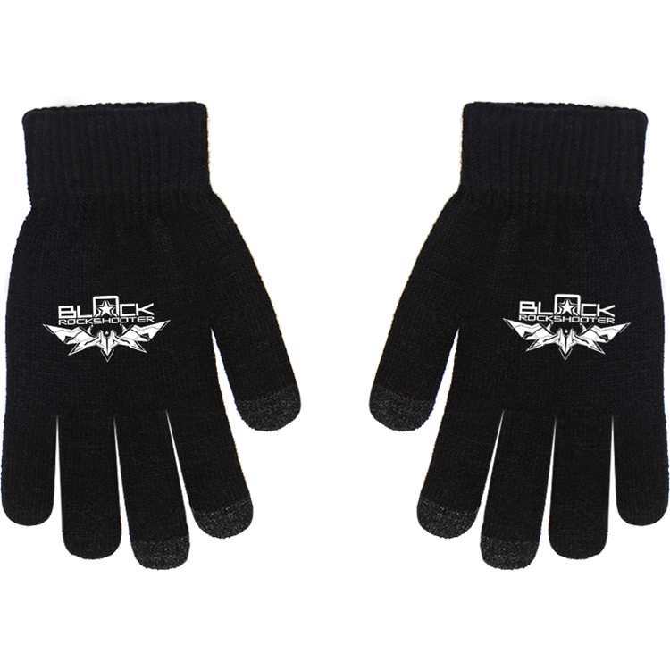 One Piece Luffy Chopper Zoro Nami Anime Online Game Peripheral Gloves Full-finger Black Non-slip Thickening To Keep Warm Average Size
