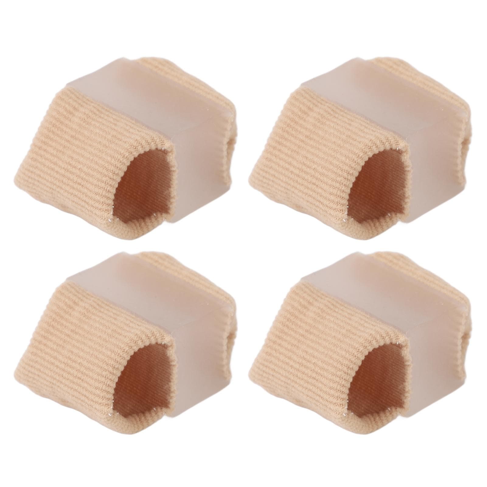 4Pcs Toe Straightener Double Hole Big Toe Separator Toe Stretcher Bunion Corrector for Overlapping