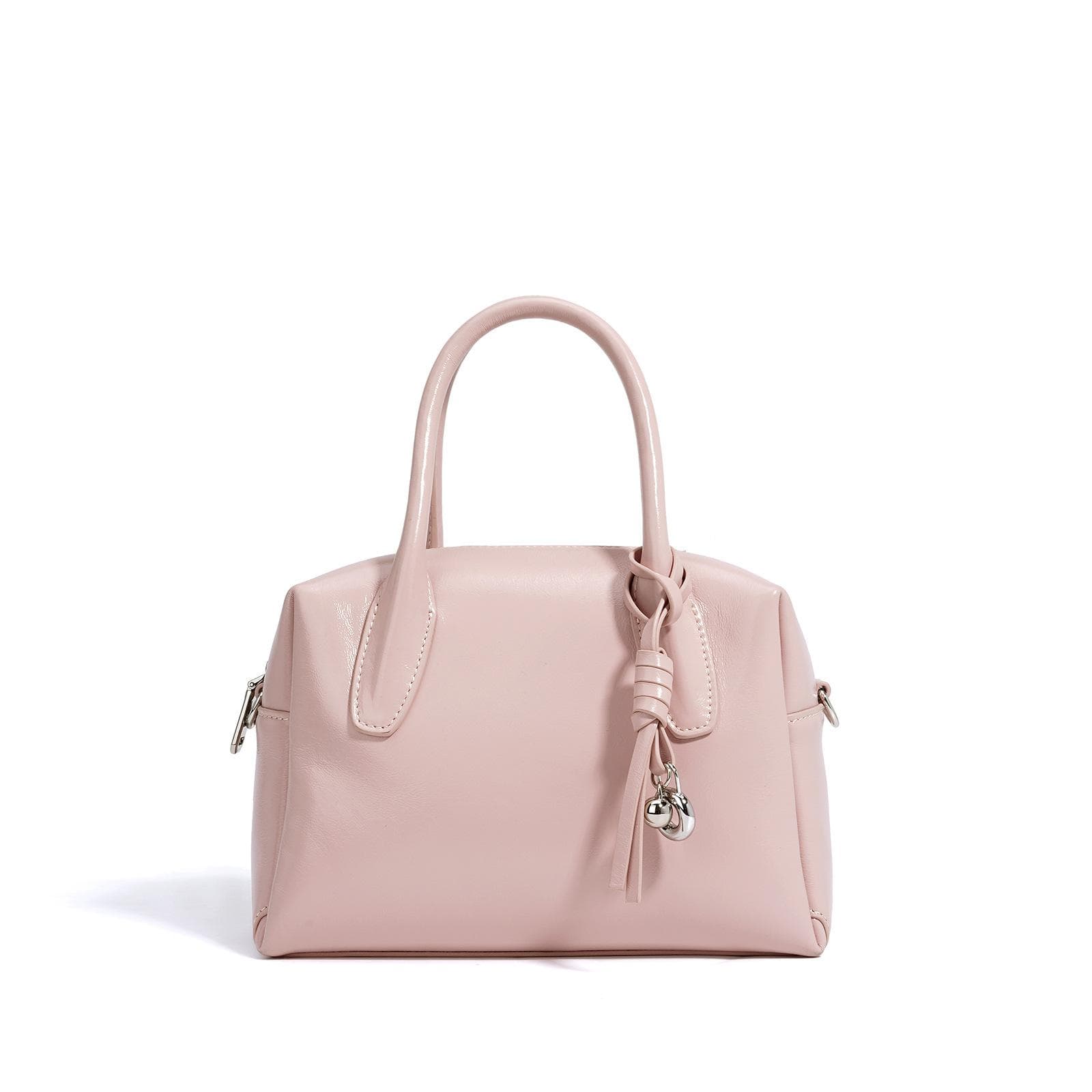 Spring Bowling Bag Red Wedding Bag One-Shoulder Crossbody Bag Women's Hand-Tool Boston Bag Handbag