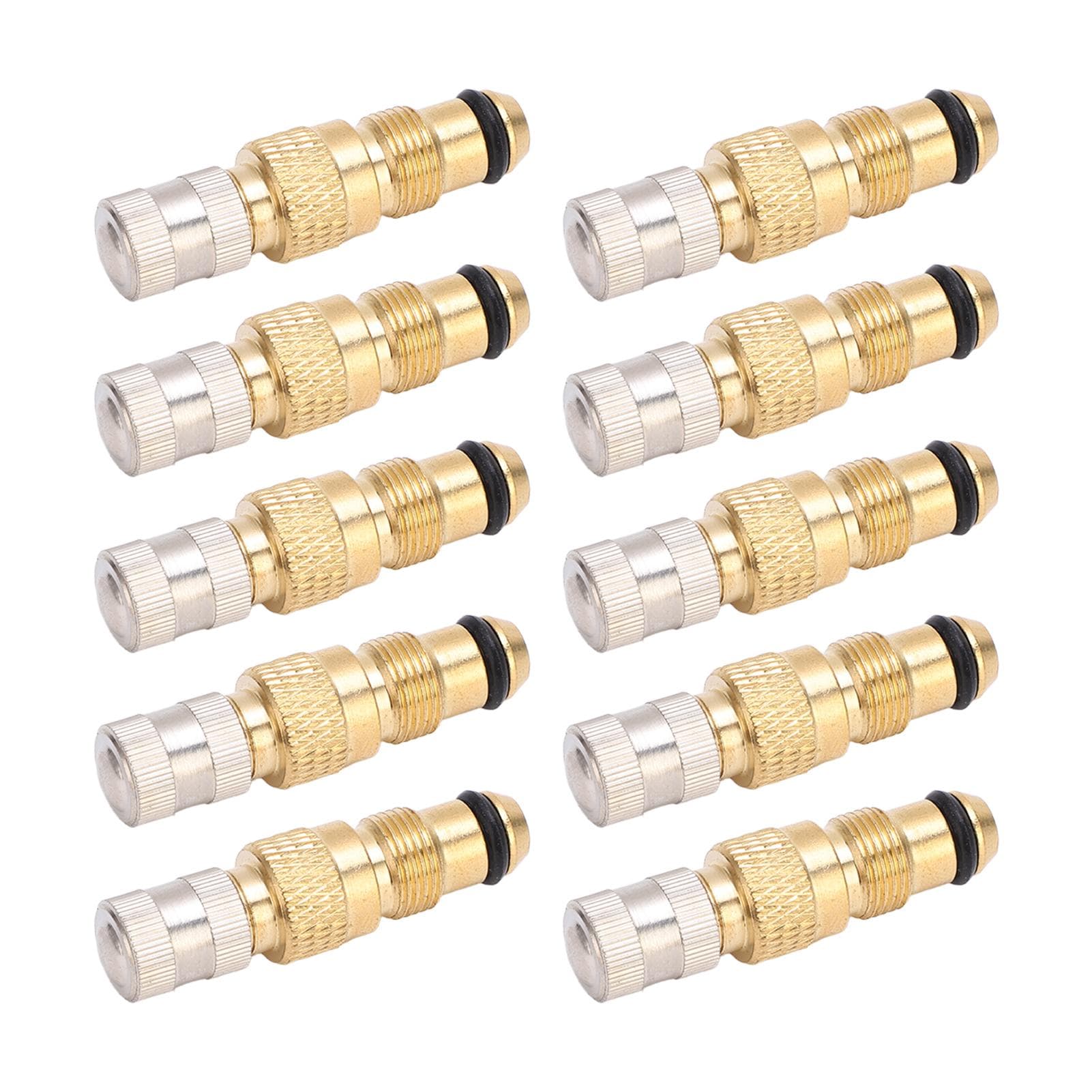 10PCS Tractor Air Liquid Valves Tire Brass Valve Stem TR218A CH3 Core Housings Replacement