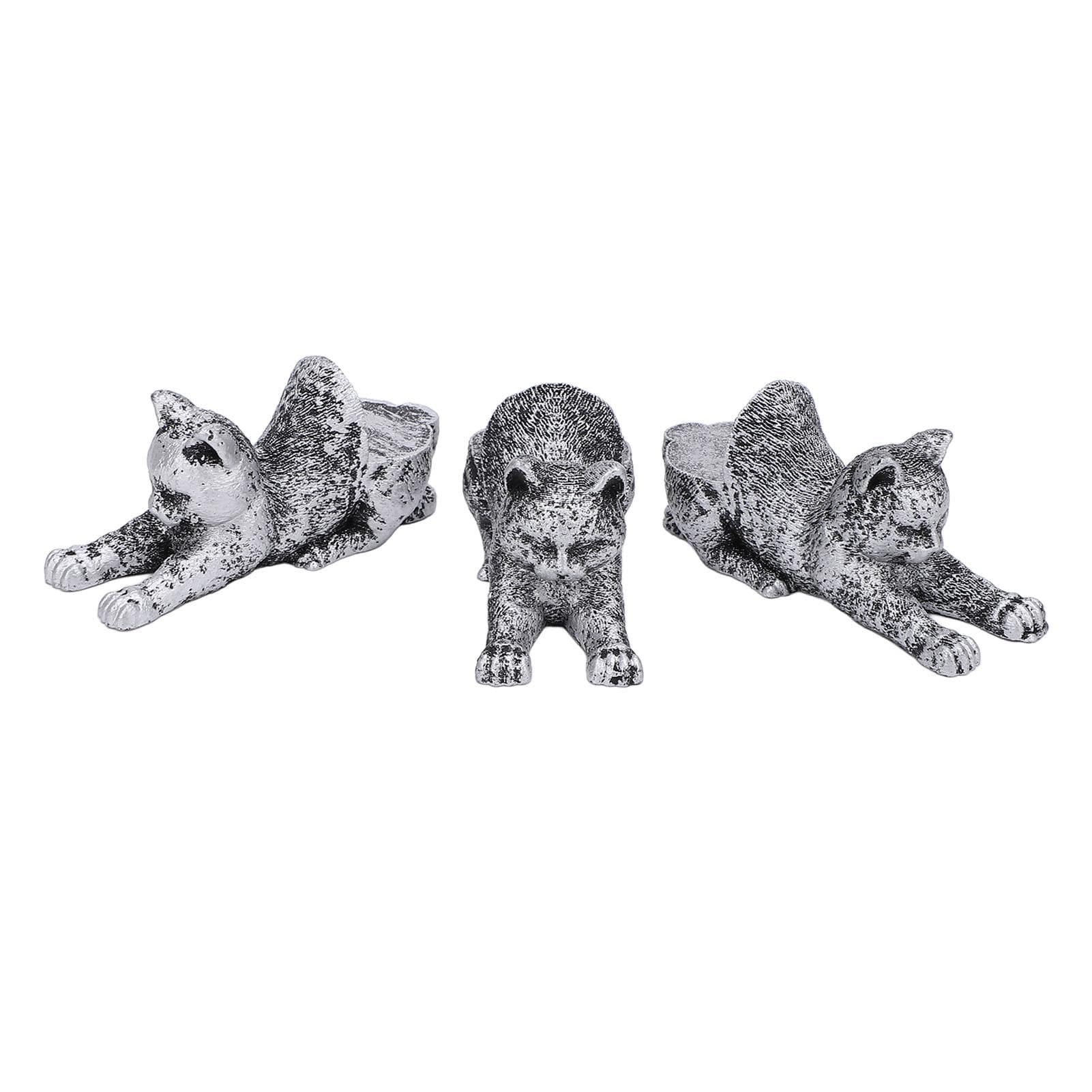 3pcs Resin Flower Pot Feet Animal Figures Plant Pot Feet Animal Statues Plant Pots Risers Holder