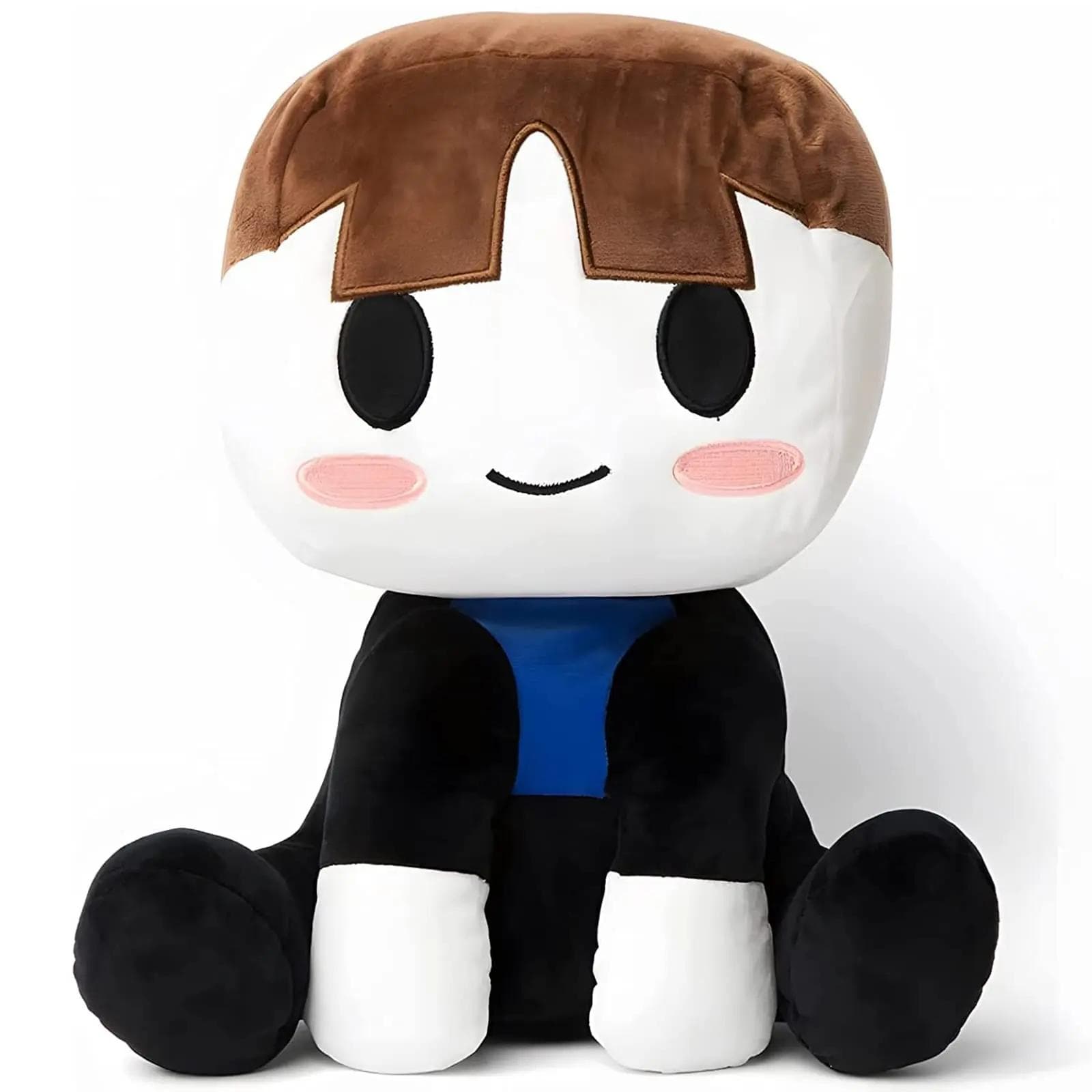 Blox Buddies Plush 7.8 Inch Blox Buddy Bacon Hair Noob Plushie Pet X Toys Stuffed Plush Pillow Decoration